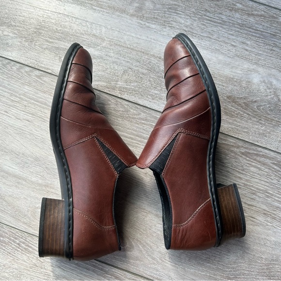 Rieker Anti Stress Brown Comfort Slip On Loafer - Picture 7 of 13